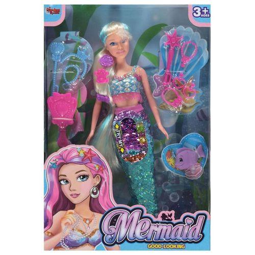 66777 - KUTULU AKSESUARLI PULLU DENİZ KIZI