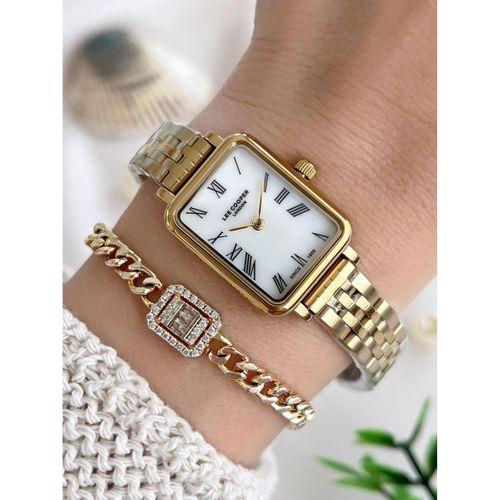 Lee Cooper Çelik Kordonlu 3 Atm Suya Dayanıklı Kadın Kol Saati VS.BLKT.0648