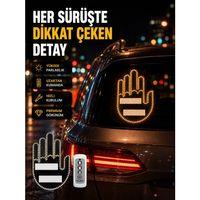 Uzaktan Kumandalı Led El Park Uyarı Cihazı Suya Dayanıklı Enerji Tasarruflu