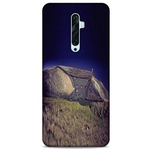 Oppo Reno 2z Kılıf Dünya Mimarisi (30) Silicone Case Stone House Portekiz
