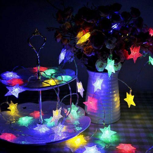 VIP PROFESYONEL 50 METRE RENKLİ YILDIZ LED IŞIK ULTRA PARLAK LED IŞIK YILBAŞI AĞACI IŞIĞI MODLU 220V