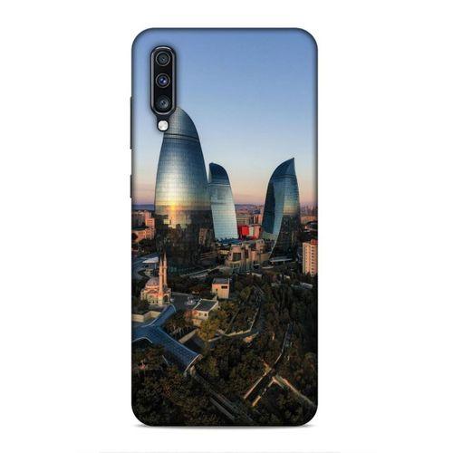 Samsung Galaxy A70 Uyumlu Kılıf Azarbaijan (32) Soft Silikon Kılıf Azerbaycan Kuleleri