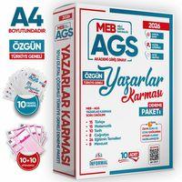 2026 MEB-AGS Yazarlar Karması 10 Adet 80 Soruluk Çözümlü Deneme Türkiye Geneli KURUMSAL Paket
