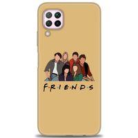 Huawei P40 Lite Kılıf HD Baskılı Kılıf - Friends + Tam Ekran Koruyucu