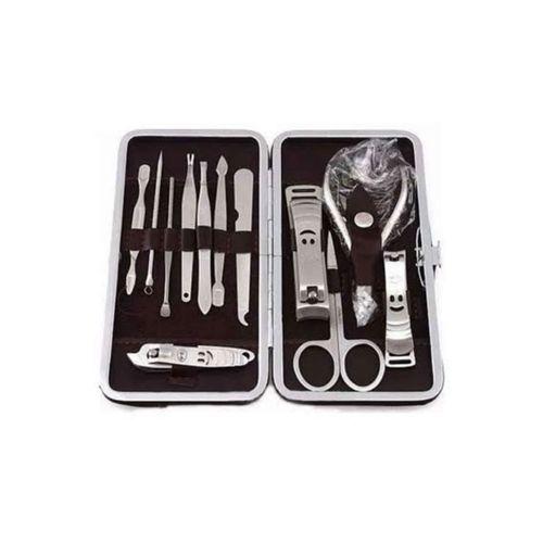 12 Parça Manikür Pedikür Seti Tırnak Bakımı Nasır Temizleme El Ayak Bakımı