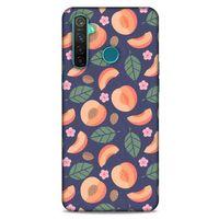Frutix Kayısı 01 Oppo Realme 5 Pro Kılıf Desenli Silikon