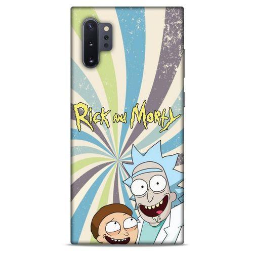 Samsung Galaxy Note 10 Plus Uyumlu Kılıf Rick And Morty (3) Kapak President Morty