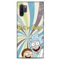 Samsung Galaxy Note 10 Plus Uyumlu Kılıf Rick And Morty (3) Kapak President Morty