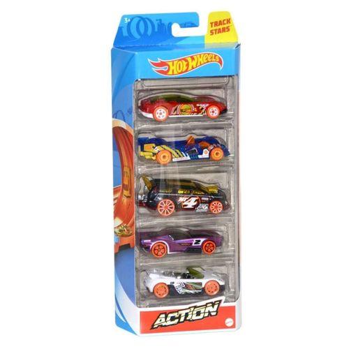 Çocuk 1806 KMP - Hot Wheels Beşli Araba Seti