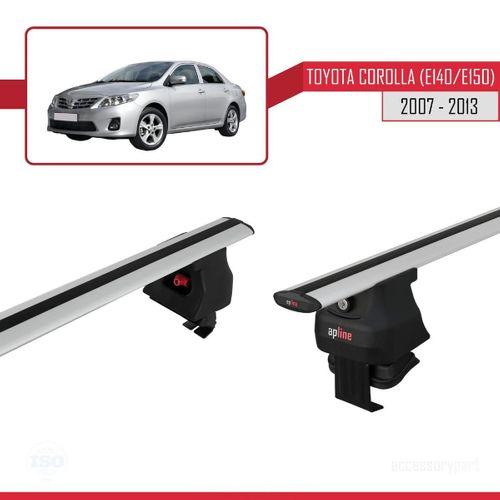Toyota Corolla 2006-2013 Arası ile uyumlu ACE-4 Ara Atkı Tavan Barı GRİ