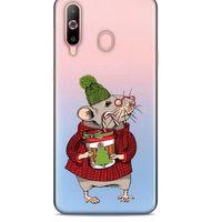Zoologix (23) Samsung Galaxy M51 Şeffaf Kılıf Silikon Desenli