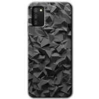 Samsung Galaxy A03s Kılıf HD Desen Baskılı Arka Kapak - Dark Broke