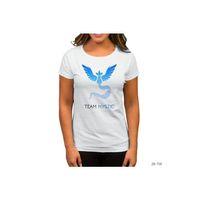 Pokemon Team Mystic Air Beyaz Kadın Tişört