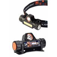 Kafa Lambası Çalışma Işığı Kafa Feneri Şarjlı Mıknatıslı Fenerli