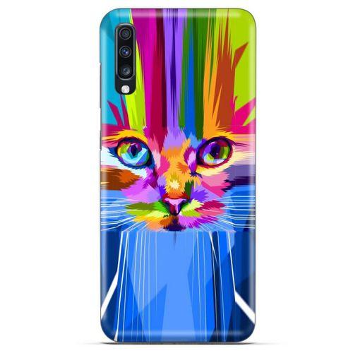 Lopard General Mobile GM 20 Uyumlu Kılıf Kediler (17) Tasarım Kılıf Rainbow