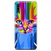 Lopard General Mobile GM 20 Uyumlu Kılıf Kediler (17) Tasarım Kılıf Rainbow