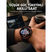Dokunmatik Akıllı Saat Kablosuz Şarj Amoled Ekran Yeni Nesil
