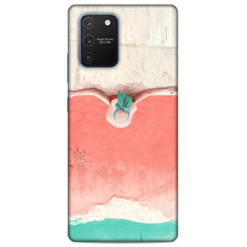 Lopard Samsung Galaxy S10 Lite Uyumlu Kılıf Manipülasyon ☻ (20) Koruyucu Kılıf Desenli