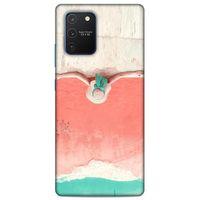 Lopard Samsung Galaxy S10 Lite Uyumlu Kılıf Manipülasyon ☻ (20) Koruyucu Kılıf Desenli