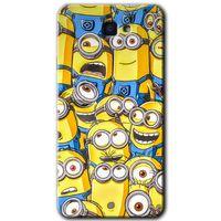 Potkal Hediye Fabrikası Samsung Galaxy J7 Prime 2 HD Baskılı Kılıf + 9D Tam Ekran Koruyucu - Minion Ordusu