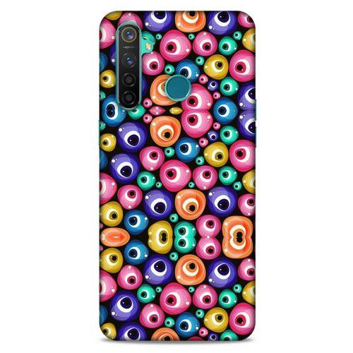 Nazarium (9) Desenli Silikon Kapak Oppo Realme 5 Pro Kılıf
