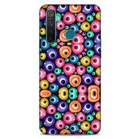 Nazarium (9) Desenli Silikon Kapak Oppo Realme 5 Pro Kılıf