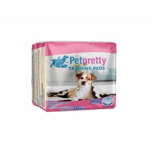 PET PRETTY TUVALET EĞİTİM PEDİ NATUREL 60x90 30'LU