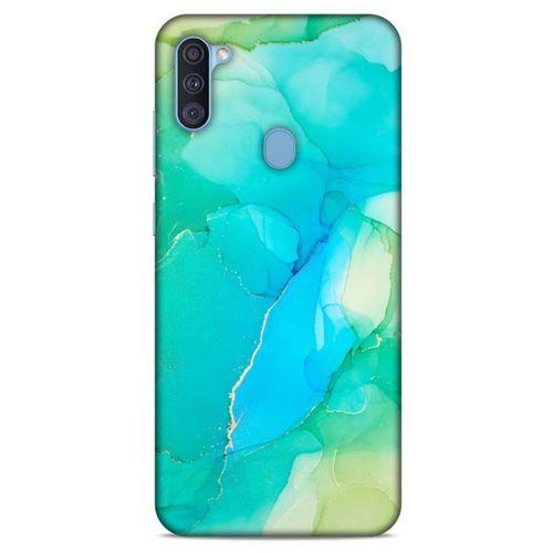 Samsung Galaxy A11 Uyumlu Kılıf Yeşil Delisi (3) Kapak Çay yeşil