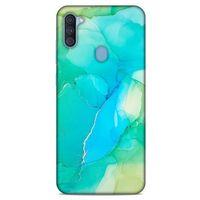 Samsung Galaxy A11 Uyumlu Kılıf Yeşil Delisi (3) Kapak Çay yeşil