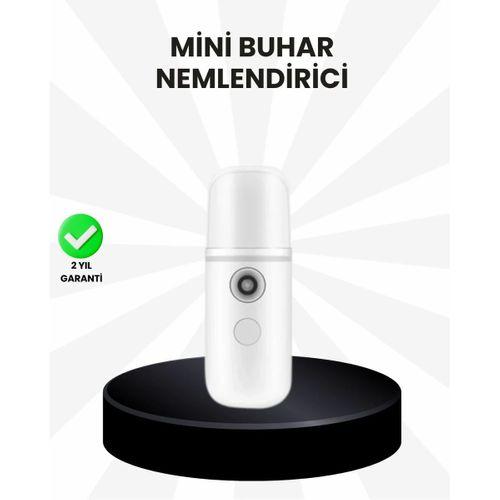Kablosuz Şarjlı Mini Buhar Nemlendirici – Cilt Ve Ortam İçin Taşınabilir Akıllı Cihaz