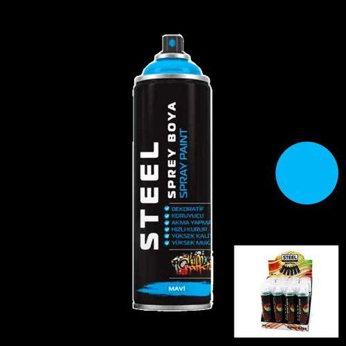 Steel Mavi Sprey Boya 200ML