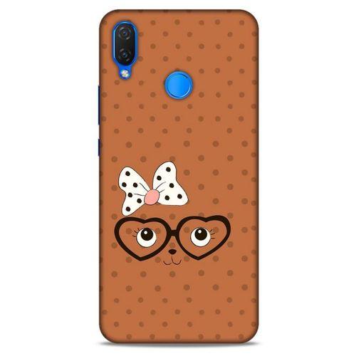 Lopard Huawei Psmart 2019 Uyumlu Kılıf Kediler (11) Tam Koruma Gözlük Yüz
