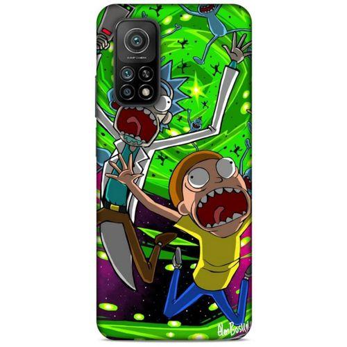 Xiaomi Mi 10T 5G Uyumlu Kılıf Rick And Morty (22) Tam Koruma Kılıfı Nancy