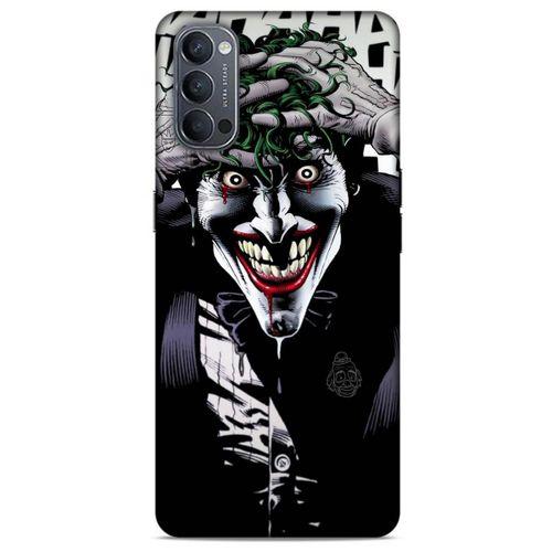 Oppo Reno 4 Uyumlu Kılıf Joker (40) Fit Silikon Kılıf Çikolata