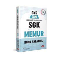 2026 SGK Memur Konu Anlatımlı Data Yayınları