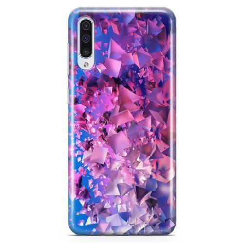 Samsung Galaxy A70 Kılıf Mat Pırlanta Arka Kapak Koruma Desenli Full Koruyucu