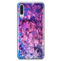 Samsung Galaxy A70 Kılıf Mat Pırlanta Arka Kapak Koruma Desenli Full Koruyucu