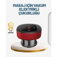 Akıllı Vakumlu Kupa Masaj Cihazı Ağrı Giderici Ve Rahatlatıcı Terapi