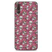Huawei P20 Pro Uyumlu Kılıf Pembe Delisi (37) Silicone Cover İskelet