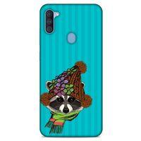 Animax Bereli Rakun Samsung Galaxy A11 Kılıf Desenli Silikon