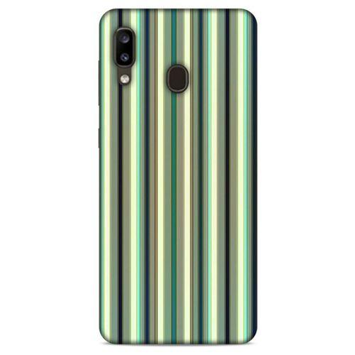 Samsung Galaxy A20 Uyumlu Kılıf Yeşil Delisi (40) Fit Silikon Kılıf Cami Yeşili