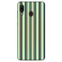 Samsung Galaxy A20 Uyumlu Kılıf Yeşil Delisi (40) Fit Silikon Kılıf Cami Yeşili