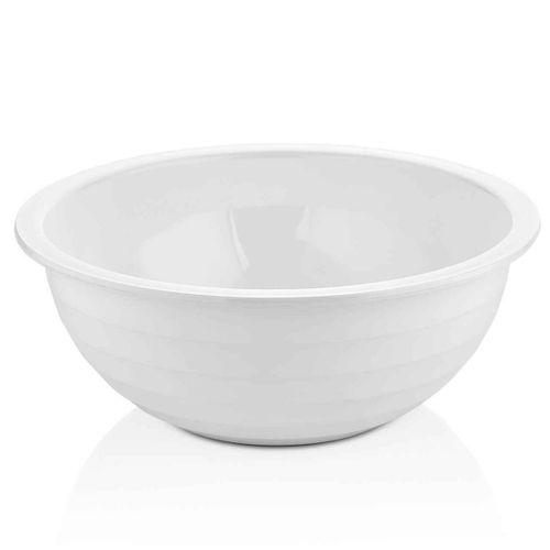 2,5 Lt Beyaz Akrilik Servis Kasesi & Karıştırma Kabı