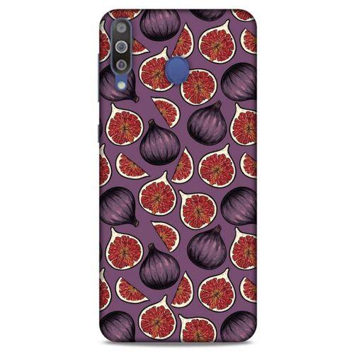Frutix İncir 02 Samsung Galaxy M30 Kılıf Desenli Silikon