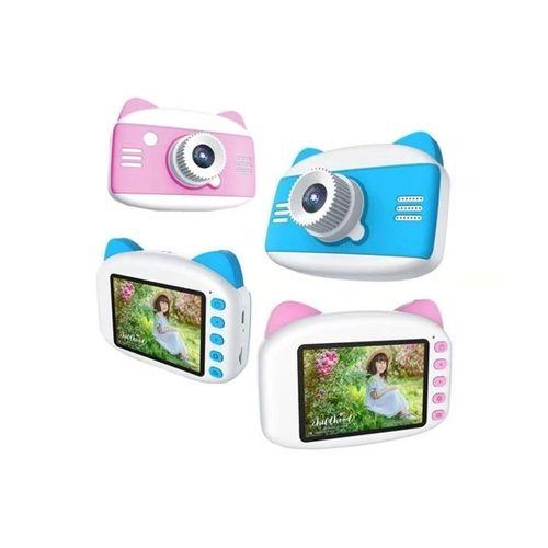 X900 Dijital Çocuk Fotoğraf Makinesi Selfie Kamera 3.5 İnç Dijital Çocuk Kamerası 1080p (mavi)