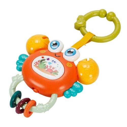 Müzikli ve Işıklı Çıngıraklı Yengeç Puset Oyuncağı