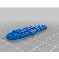 LLAVERO MAURO 3D Baskı (Bu ürün Sadece Plastik parçadır - Almadan Önce Soru Sorabilirsiniz)