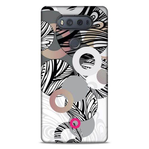 Lopard LG K61 Uyumlu Kılıf Soyut Sanat (42) Desenli Rugged Armor Kılıf