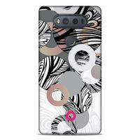 Lopard LG K61 Uyumlu Kılıf Soyut Sanat (42) Desenli Rugged Armor Kılıf