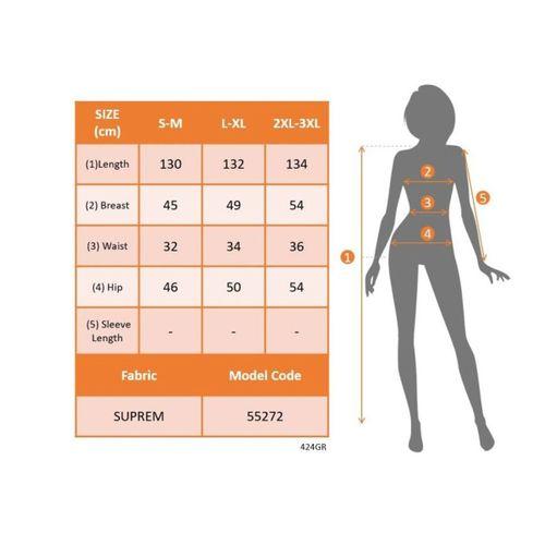 Kadın Kısa Kollu V Yakalı Beli Lastikli Yırtmaçlı Uzun Leopar Desenli Süprem Elbise